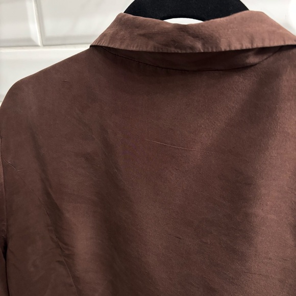 Vintage Ice Women’s Beaded 3/4 Sleeve Dress Shirt - Picture 6 of 6